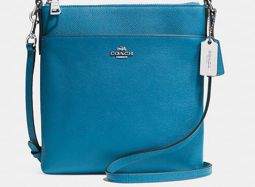 Coach Zip In Logo Small Blue Crossbody Bags CFT | Coach Outlet Canada